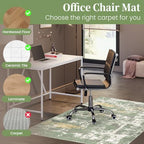 Office Chair Mat for Hardwood Floor & Tile Floor,36"X 48"-Abstract Green - Image 3