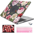 Batianda LumiArt Case for MacBook Air 13.6" M2-M5 Chip, Vintage Rose by Batianda