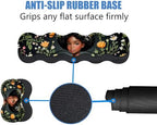 4 in 1 Ergonomic Memory Foam Mouse Pad Wrist Rest Set, Large XXL Gaming Desk Pad + Keyboard Wrist Rest + Mouse Wrist Cushion + Coaster for Home Office Study Gaming, African American Black Girl - Image 4