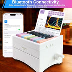 Piano Calendar 2026 Desk Calendar, Magical Music Themed Singer Korean Kpop Playable Piano Desk Monthly Calendar, Demon Mini Piano With 12 Music Scores in 13 Cards for Hunters Fans Gifts Home Decor - Image 4