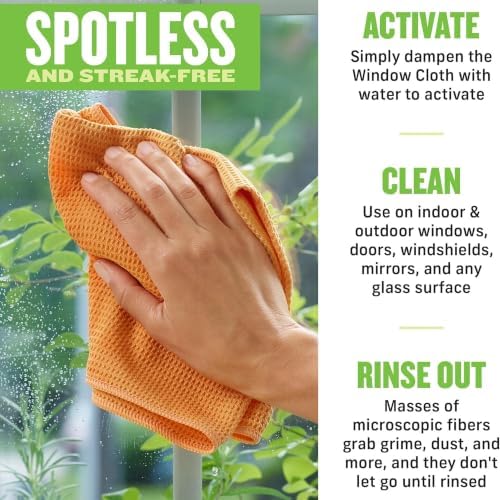E-Cloth Window and Glass Cleaner Kit, Just Add Water - 3 Kits - Image 3