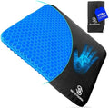 Gel Seat Cushion for Long Sitting, Pressure Relief for Tailbone and Back by SelectSoma