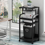 Fannova 4 Tier Tall Printer Stand with Height Adjustable Storage Shelf by Fannova