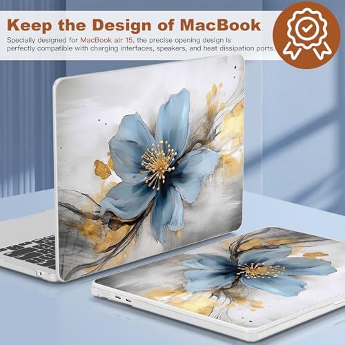 CISSOOK Case for MacBook Air 15 inch 2026 2025 2024 2023 M2 M3 M4 M5 Chip - Image 5