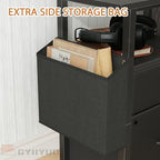 GYIIYUO 2 Drawer File Cabinet 24''W, Mobile Filing Cabinet, Printer Stand - Image 6