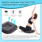 Office Chair Cushions for Back and Butt, Ergonomic Chair/Seat Cushion for Long Sitting, Sitting Pillow for Automobile, Wheelchair, Computer,Office Chair Hip Support Grey - Image 3