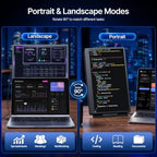 Laptop Screen Extender 15.6", 5 Modes & Detachable Slim Portable Monitor - Image 4