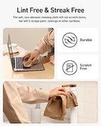 Fantasticlean Microfiber Cleaning Cloth Roll- 75 Sheets, 12" x 12" (Tan) - Image 3
