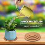 12pcs Cork Plant Pot Pads Plastic Coasters for Table - Image 3