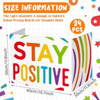 Honoson 24 Pcs Inspirational Privacy Folders for Students - Image 2