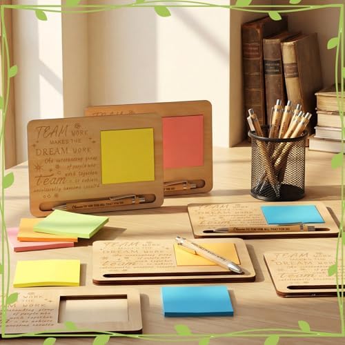 Dispowreath 6 Set Employee Christmas Appreciation Gift Sticky Note Holder - Image 4
