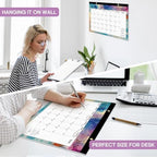 Taja 3 Pack of Desk Calendar 2026-2027, Jul 2026-Dec 2027, 17" x 12" - Image 5