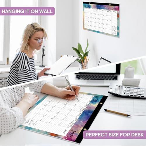 Taja 3 Pack of Desk Calendar 2026-2027, Jul 2026-Dec 2027, 17" x 12" - Image 5