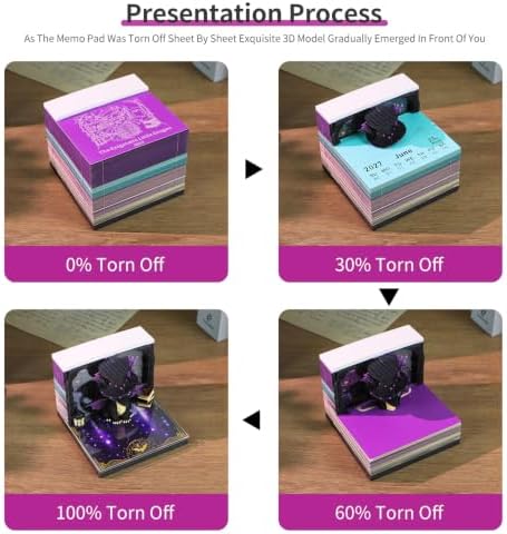 3D Weekly Calendar 2027 Creative Weekly Calendar tear away calendar U - Image 5
