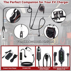 Wayona EV Charger Holder Cable Retractor, Wall Mount for Tesla&Universal EV - Image 4
