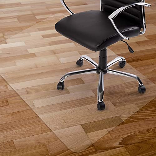 Kuyal Clear Chair Mat, Hard Floor Use, 30" x 48" Desk Chair Mat by Kuyal