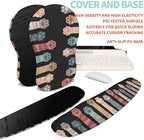 2-in-1 Ergonomic Set, Wave Rise Keyboard Wrist Rest and Massage Bulge Slope Mouse Pad Wrist Support, Cushion Memory Foam Integrated to Relieve Wrist Pain, Multicolour Cat Claws - Image 6