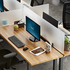Vari Acrylic Privacy Panel 60 - Privacy Divider for Above Desktop - Easily Clamps to Desk or Table with No Tools Required - Durable Frosted Acrylic Finish - Image 4