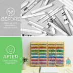 Ohuhu Bamboo Marker Organizer Hold 224 Markers for Honolulu Oahu Series - Image 6