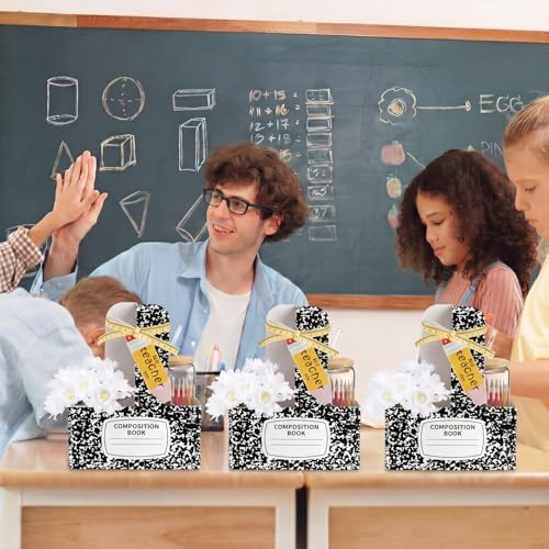 4 Pack Teacher Cups Set Back to School Teacher Gifts, Composition - Image 4