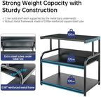 Fannova 32.3"x18.9" Extra Large Printer Stand with Adjustable Storage Shelf - Image 3