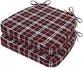 AAAAAcessories Chair Cushions for Dining Chairs, 17 x 16 x 2 in, Set of 2 by AAAAAcessories