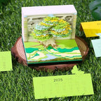 3D Memo Pad Time Piece Calendar 2026 3D Weekly Calendar Notepad - Image 3