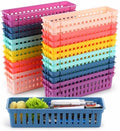 24 pcs Bright Pencil Basket Dispenser for Classroom Pencil Holder for Desk by gisgfim