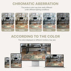 48"x60" Office Chair Mat for Hardwood Floor, Non-Slip Washable Terracotta - Image 6