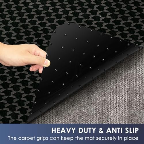 Vicwe Office Chair Mat for Carpet, 72"x46" Heavy Duty Chair Mat with Studs - Image 2