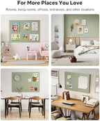 Cork Bulletin Board Tiles, Office Pin Board - Image 7