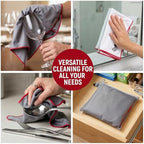 Fox Trot Wine Glass Polishing Cloths, 8 Pack, Storage Pouch Included - Image 3