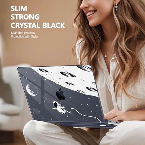 May Chen for 2026 MacBook Pro 14-inch M5 M4 M3 M2 M1 Pro/Max Chip, Release 2026 2025-2021, Model A3427 A3426 A3434 A3112 A3401 A3185, Plastic Hard Shell with Keyboard Cover, Astronaut Flight - Image 4
