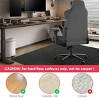 Vicwe Gaming Chair Mat for Hardwood Floor, 72"×46" Chair Mat, Easy Glide - Image 2