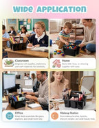 6 Pack Classroom Caddy Organizer with Handle, Table Caddy Classroom - Image 6