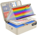 ENGPOW Fireproof File Organizer Bag with 13 Pockets Accordion File Folder by ENGPOW