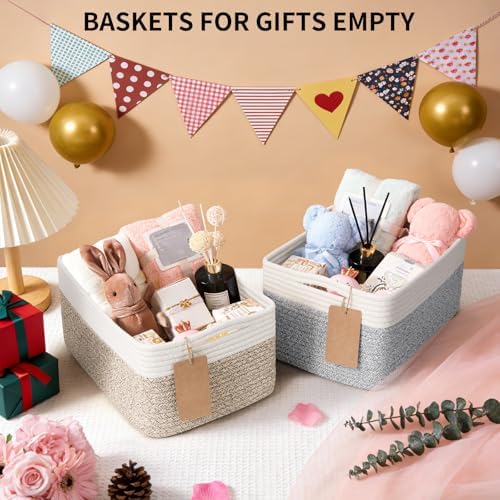 Goodpick 4 Pack Storage Baskets for Organizing Shelves, Black - Image 5