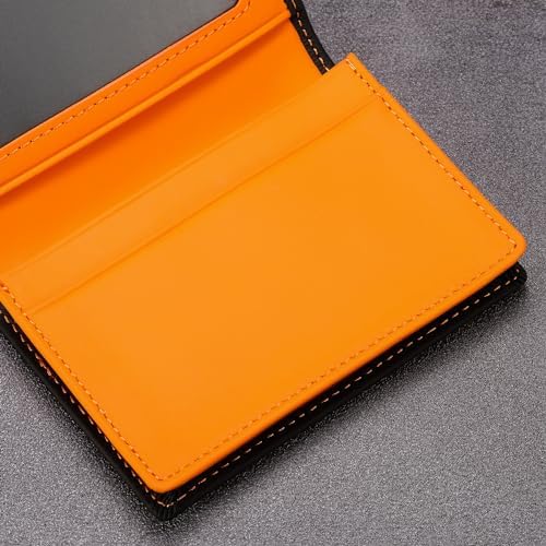 HISCOW Full Grain Leather Business Card Holder Case - Image 6
