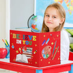 24 Pcs Privacy Folders for Students Testing, Encourage, Colorful - Image 3