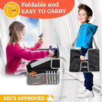 PILLANI Kids Travel Tray for Car - Carseat Tray w/iPad Holder & Dry Erase Board, Road Trip Essentials - Toddler Lap Desk Organizer for Airplane - Roadtrip Activities & Travel Essentials - Pack of 2 - Image 5