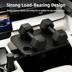 360° Rotating Car Desk Tray for Laptop & Food, Fits Tesla Model Y/3/S - Image 3