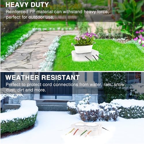 Flemoon Large IP54 Waterproof Outdoor Electrical Box with Transparent Lid - Image 6