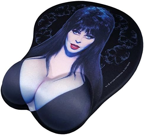 Elvira Mistress of The Dark Official Mouse Pad with Silicon Gel Wrist Rest - Image 2