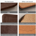 Felt Bulletin Board 24x18 inches, Decorative Pin Board for Home & Office - Image 4