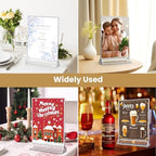 8.5X11 Silver Frames Double-Sided Acrylic Sign Holder, 6 Pack - Image 6