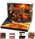 2027 3D Paper Carving Desk Calendar With LED Light by Divtada