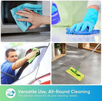 HOMEXCEL Microfiber Cleaning Cloth 200 PK, Towels for Cars, Shop Rags - Image 4