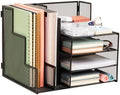 Mind Reader Metal Mesh Desk Organizer, Black by MindReader