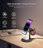XooFly 3 in 1 Magnetic Wireless Charging Station for Apple Devices,15W - Image 5