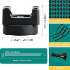40 Pcs zbab1 Magnetic Zip Tie Mount Base, 45LBS Strong Magnetic Wire Holder & Cable Clips,Magnetic cable management for cars, offices, homes, and boats Diameter 32mm - Image 4